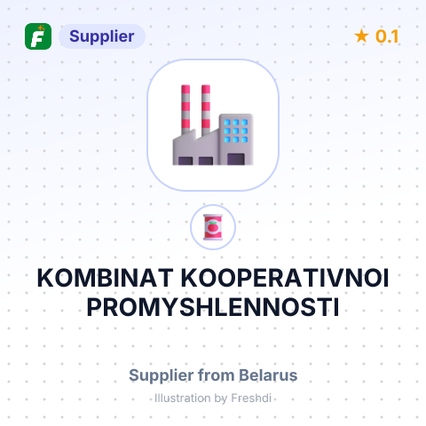 KOMBINAT KOOPERATIVNOI PROMYSHLENNOSTI – summary card, no photo uploaded yet