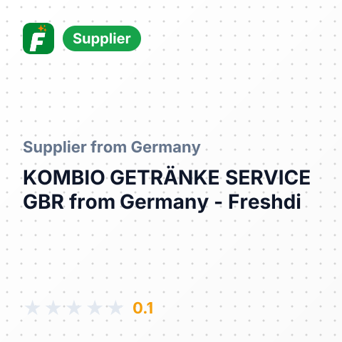 KOMBIO GETRÄNKE SERVICE GBR – summary card, no photo uploaded yet