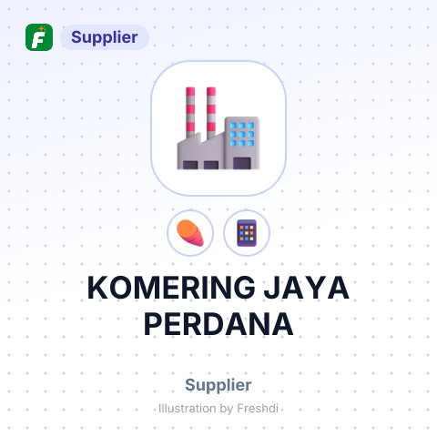 KOMERING JAYA PERDANA – summary card, no photo uploaded yet