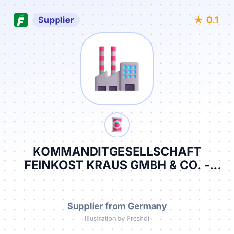 KOMMANDITGESELLSCHAFT FEINKOST KRAUS GMBH & CO. – summary card, no photo uploaded yet