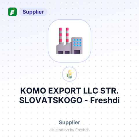 KOMO EXPORT LLC STR. SLOVATSKOGO – summary card, no photo uploaded yet