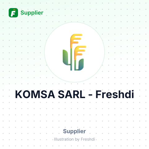 KOMSA SARL – summary card, no photo uploaded yet