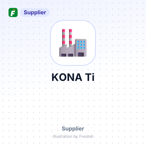 KONA Ti – summary card, no photo uploaded yet