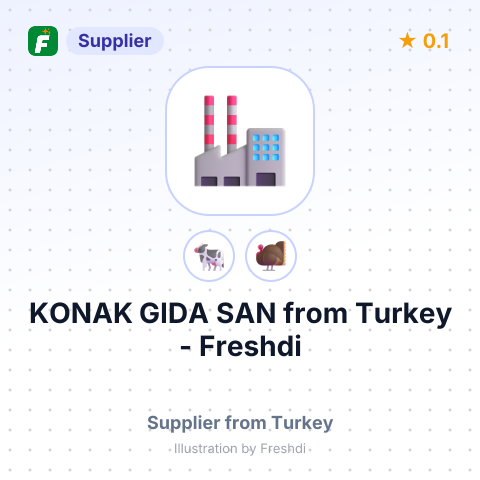 KONAK GIDA SAN – summary card, no photo uploaded yet