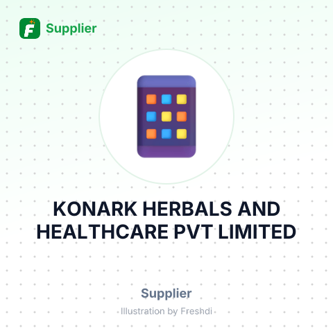 KONARK HERBALS AND HEALTHCARE PVT LIMITED – summary card, no photo uploaded yet