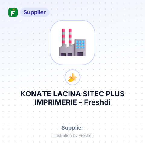 KONATE LACINA SITEC PLUS IMPRIMERIE – summary card, no photo uploaded yet