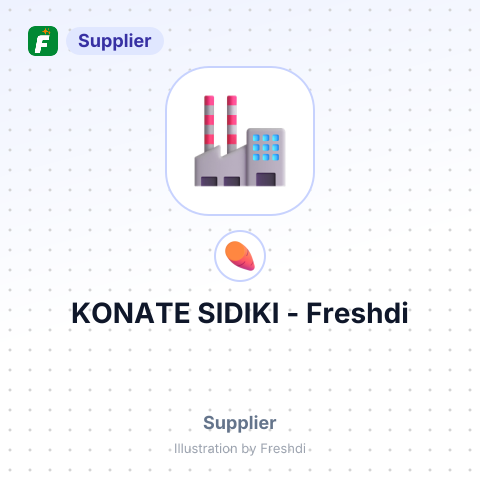 KONATE SIDIKI – summary card, no photo uploaded yet