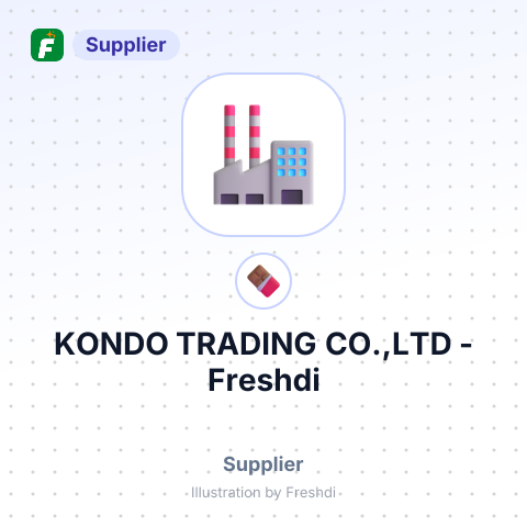 KONDO TRADING CO.,LTD – summary card, no photo uploaded yet