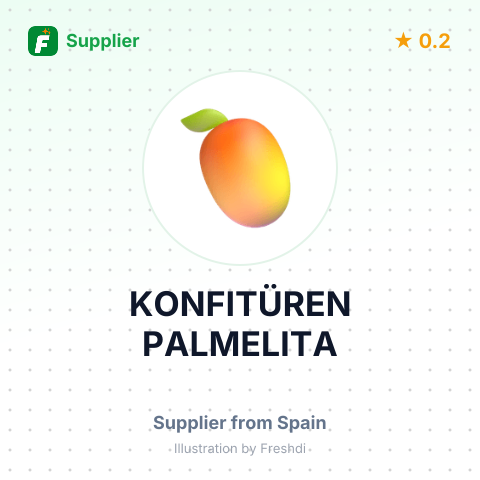 KONFITÜREN PALMELITA – summary card, no photo uploaded yet