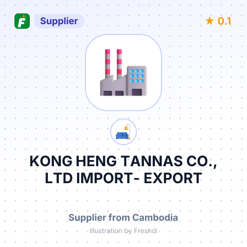 KONG HENG TANNAS CO., LTD IMPORT- EXPORT – summary card, no photo uploaded yet