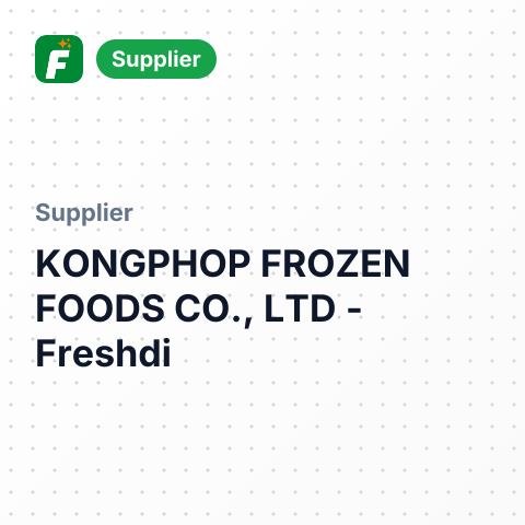 KONGPHOP FROZEN FOODS CO., LTD – summary card, no photo uploaded yet