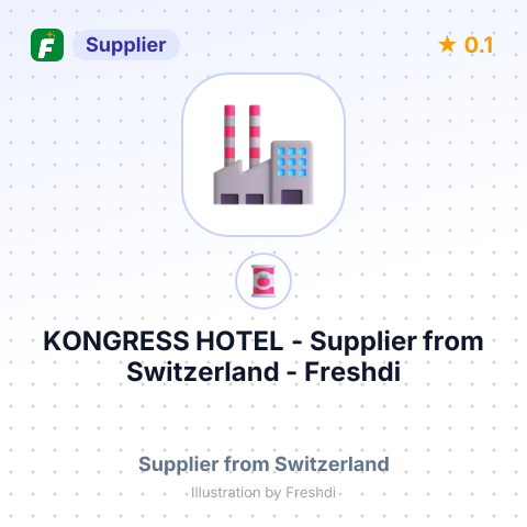 KONGRESS HOTEL – summary card, no photo uploaded yet