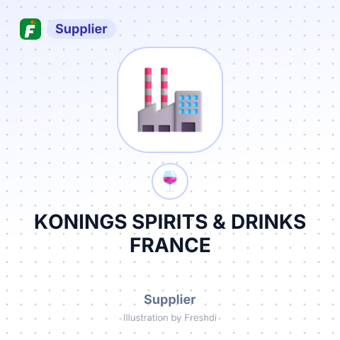 KONINGS SPIRITS & DRINKS FRANCE – summary card, no photo uploaded yet