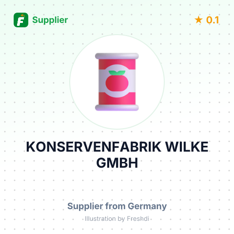 KONSERVENFABRIK WILKE GMBH – summary card, no photo uploaded yet