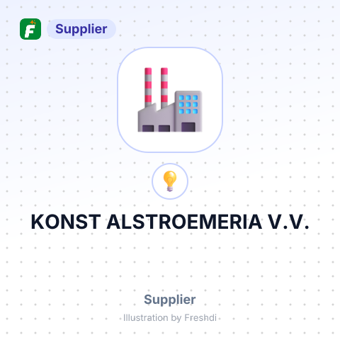 KONST ALSTROEMERIA V.V. – summary card, no photo uploaded yet