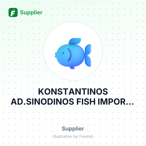 KONSTANTINOS AD.SINODINOS FISH IMPORT-EXPORT – summary card, no photo uploaded yet