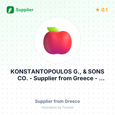 KONSTANTOPOULOS G., & SONS CO. – summary card, no photo uploaded yet