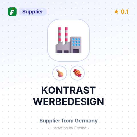 KONTRAST WERBEDESIGN – summary card, no photo uploaded yet