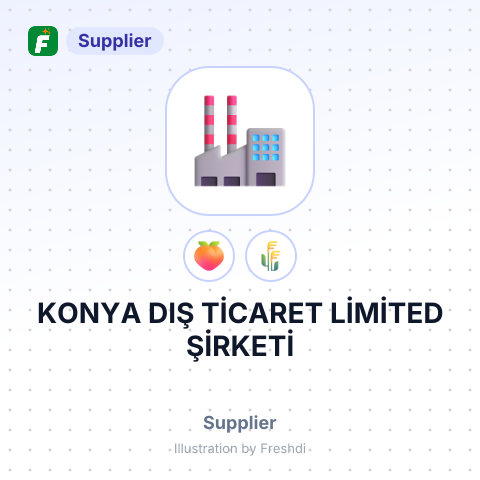 KONYA DIŞ TİCARET LİMİTED ŞİRKETİ – summary card, no photo uploaded yet
