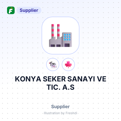 KONYA SEKER SANAYI VE TIC. A.S – summary card, no photo uploaded yet