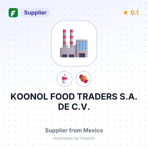 KOONOL FOOD TRADERS S.A. DE C.V. – summary card, no photo uploaded yet