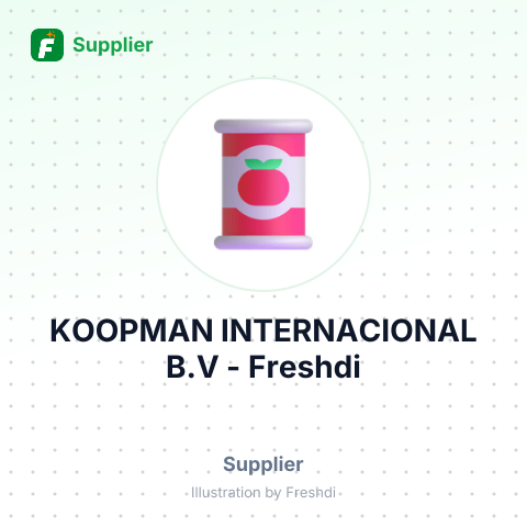 KOOPMAN INTERNACIONAL B.V – summary card, no photo uploaded yet