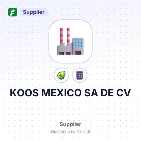 KOOS MEXICO SA DE CV – summary card, no photo uploaded yet