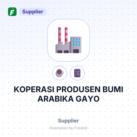 KOPERASI PRODUSEN BUMI ARABIKA GAYO – summary card, no photo uploaded yet