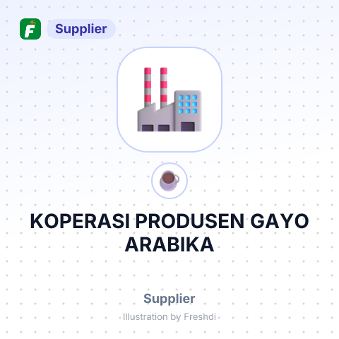 KOPERASI PRODUSEN GAYO ARABIKA – summary card, no photo uploaded yet