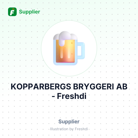 KOPPARBERGS BRYGGERI AB – summary card, no photo uploaded yet