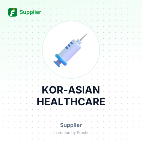 KOR-ASIAN HEALTHCARE – summary card, no photo uploaded yet