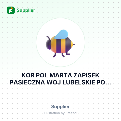 KOR POL MARTA ZAPISEK PASIECZNA WOJ LUBELSKIE POW CHELMSKI GM – summary card, no photo uploaded yet