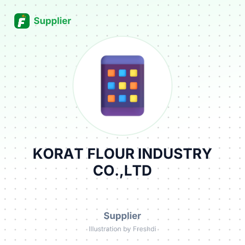 KORAT FLOUR INDUSTRY CO.,LTD – summary card, no photo uploaded yet