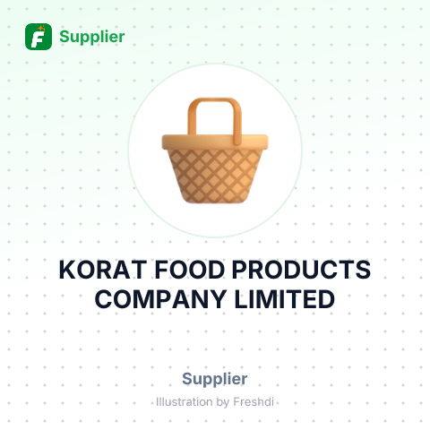 KORAT FOOD PRODUCTS COMPANY LIMITED – summary card, no photo uploaded yet