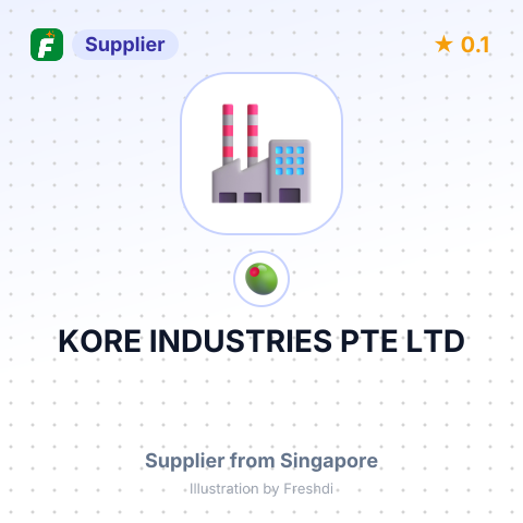 KORE INDUSTRIES PTE LTD – summary card, no photo uploaded yet