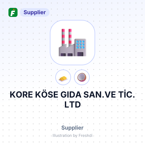 KORE KÖSE GIDA SAN.VE TİC. LTD – summary card, no photo uploaded yet
