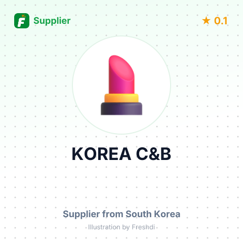 KOREA C&B – summary card, no photo uploaded yet