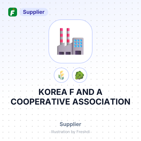 KOREA F AND A COOPERATIVE ASSOCIATION – summary card, no photo uploaded yet
