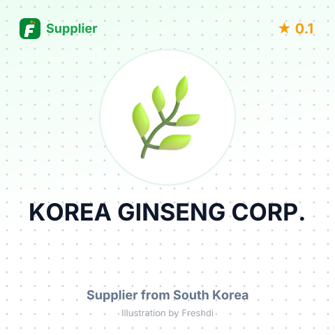 KOREA GINSENG CORP. – summary card, no photo uploaded yet