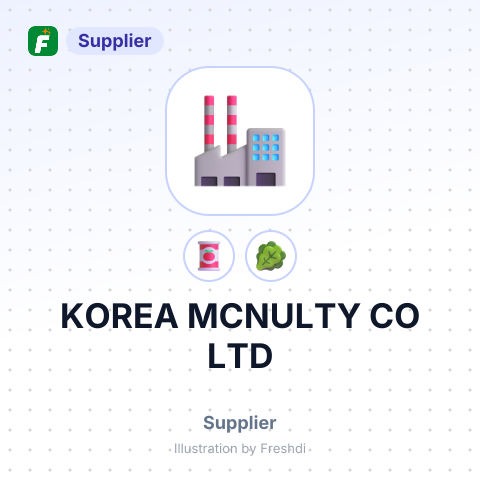 KOREA MCNULTY CO LTD – summary card, no photo uploaded yet