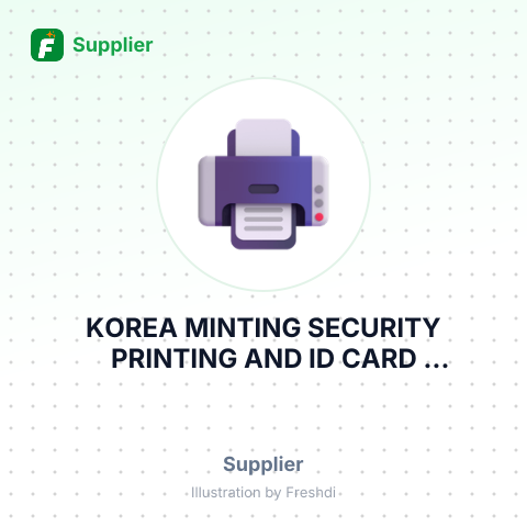 KOREA MINTING SECURITY PRINTING AND ID CARD OPERATING CORPORATION – summary card, no photo uploaded yet