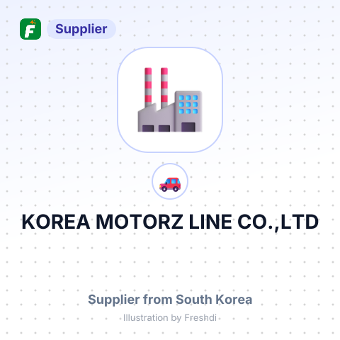 KOREA MOTORZ LINE CO.,LTD – summary card, no photo uploaded yet