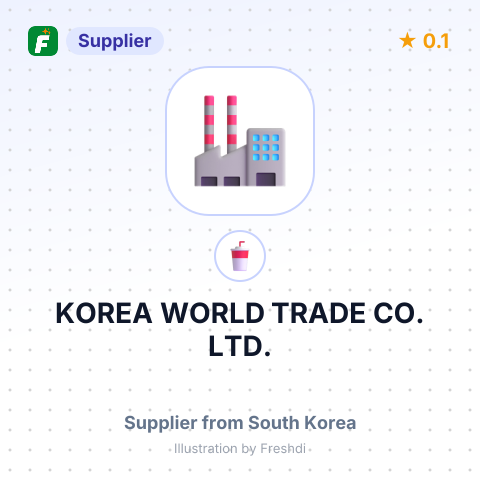 KOREA WORLD TRADE CO., LTD. – summary card, no photo uploaded yet