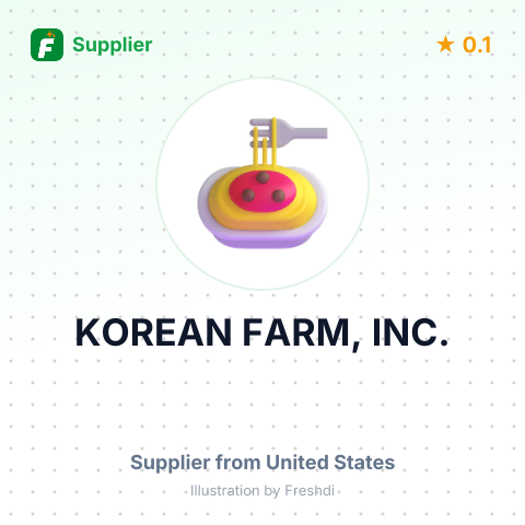 KOREAN FARM, INC. – summary card, no photo uploaded yet