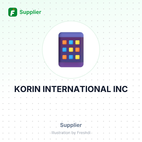 KORIN INTERNATIONAL INC – summary card, no photo uploaded yet