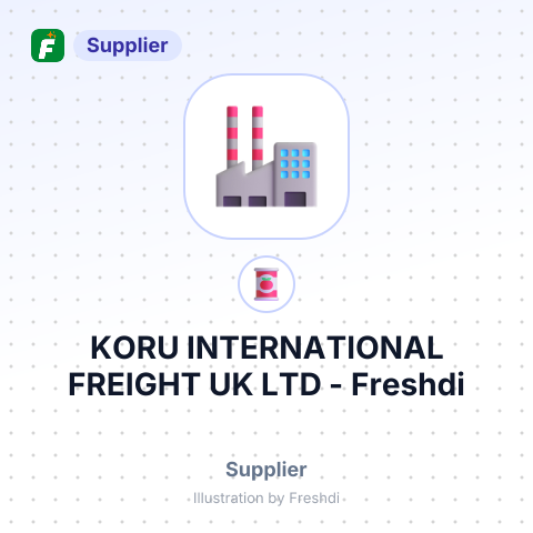 KORU INTERNATIONAL FREIGHT UK LTD – summary card, no photo uploaded yet
