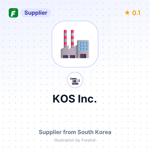 KOS Inc. – summary card, no photo uploaded yet