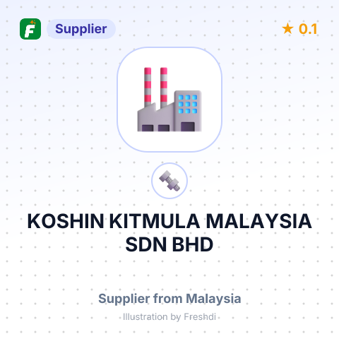KOSHIN KITMULA MALAYSIA SDN BHD – summary card, no photo uploaded yet