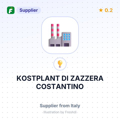 KOSTPLANT DI ZAZZERA COSTANTINO – summary card, no photo uploaded yet