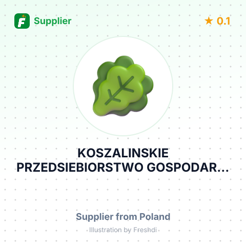 KOSZALINSKIE PRZEDSIEBIORSTWO GOSPODARKI OGRODNICZEJ KARNIESZEWICE SP. Z O.O. – summary card, no photo uploaded yet
